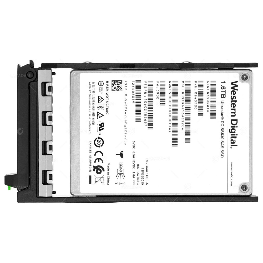 10602489697 FUJITSU SSD 1.6TB SAS 12G 2.5" SFF